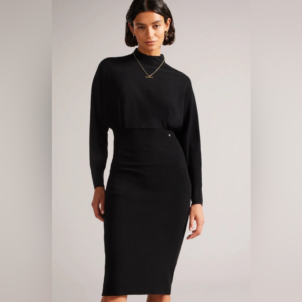 Black Ted Baker Dress NEW